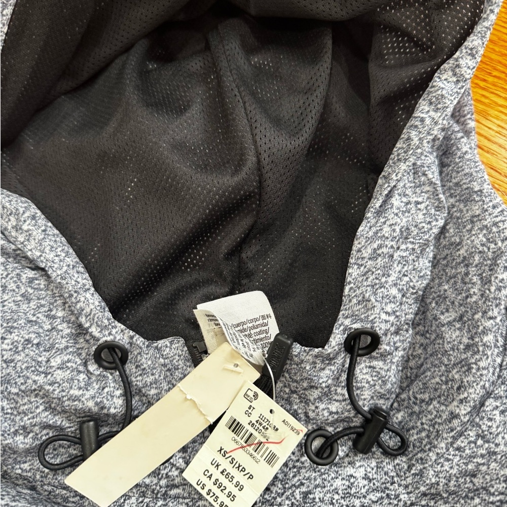 PINK Victoria's Secret Womens’s Heathered Gray Raincoat - Picture 3 of 4